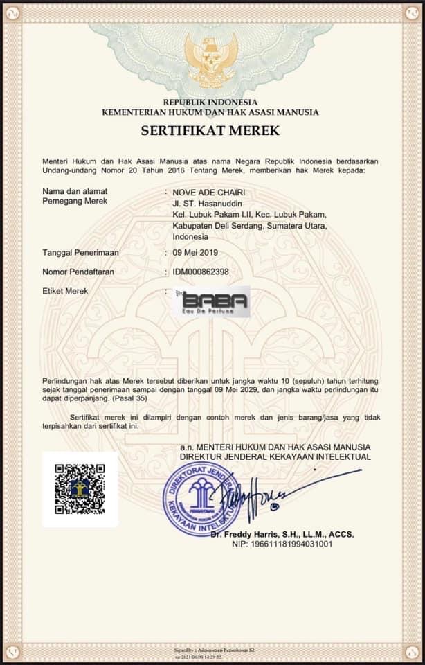 Izin Merk 1